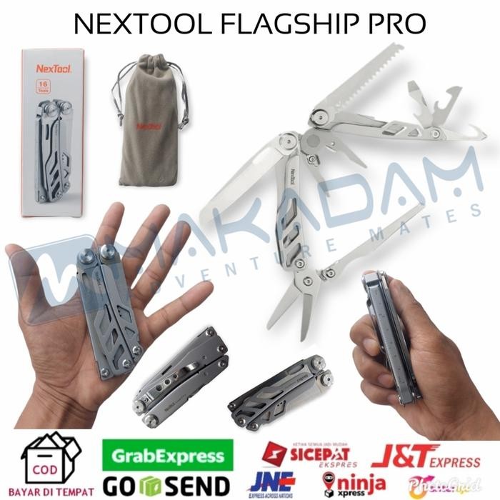 Jual [READY] xiaomi multi tool tang pisau gunting obeng lipat nextool flagship pro