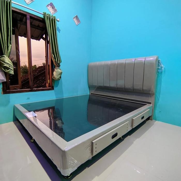 Dipan Tempat Tidur Nimalis Laci / Dipan Kasur Springbed Nimalis / Dipan Tempat Tidur / Dipan Kasur /