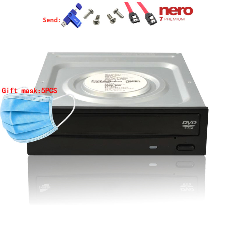 Universal For Asus DVD-ROM Desktop Drive SATA Serial Port DVD CD-ROM CD-R DVDRDL Reader for PC