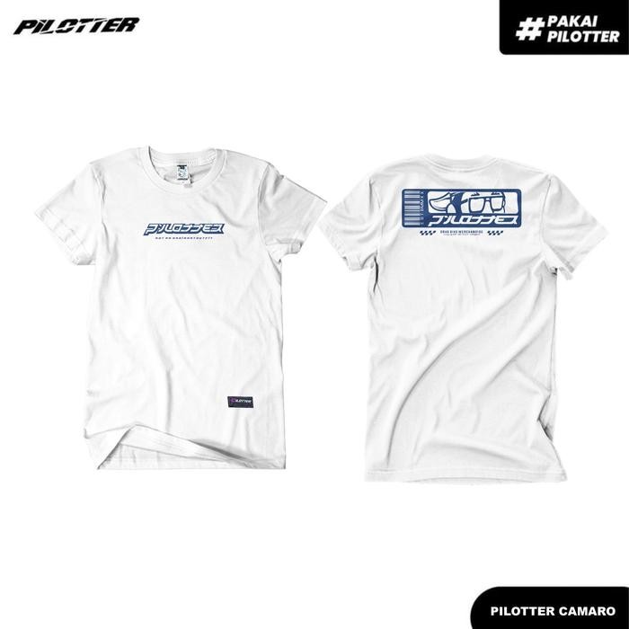 COD KAOS PILOTTER CAMARO PUTIH ORIGINAL - CARAMO PUTIH, S