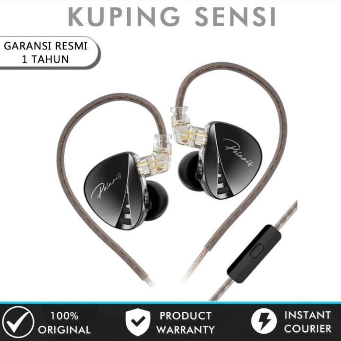 CCA Polaris In Ear Monitor Dual Cavity Dynamic Driver Wired Earphone