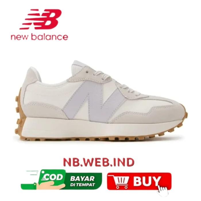 SEPATU NEW BALANCE 327 MOONBEAM LILAC WOMEN 100% BNIB
