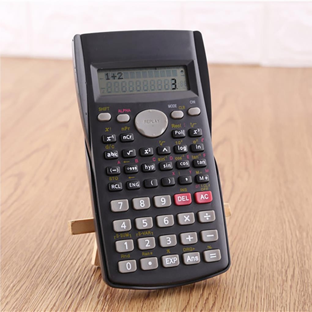 

Scientific Calculator Calculation Device Multifunctional Office Accessories Outdoor Dustproof Lid