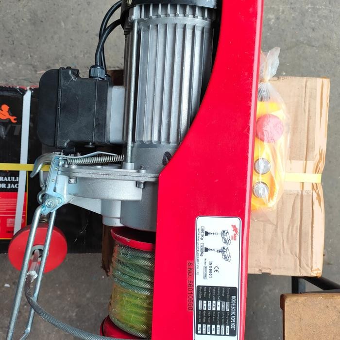 NAGASAKI Mini Electric Wire Hoist PA1200 1200Kg/20M