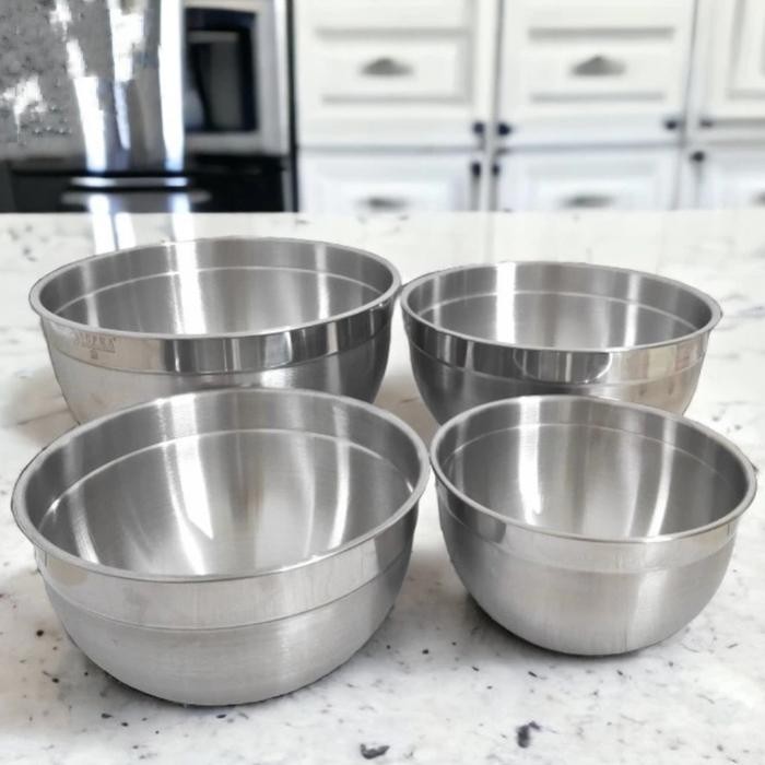 Mixing Bowl SUPRA Baskom Stainless steel ukuran 33Cm JUMBO