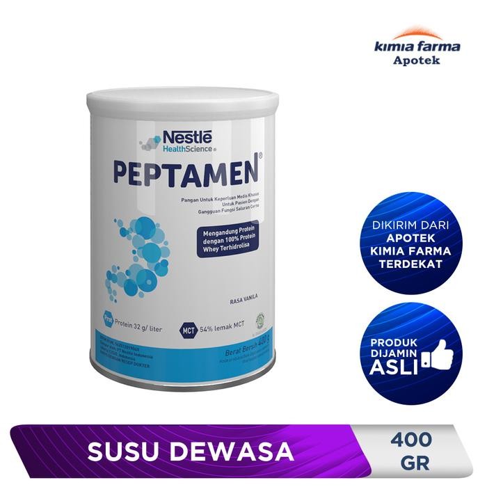 

PEPTAMEN VANILLA 400 GR / SUSU DEWASA / KIMIA FARMA