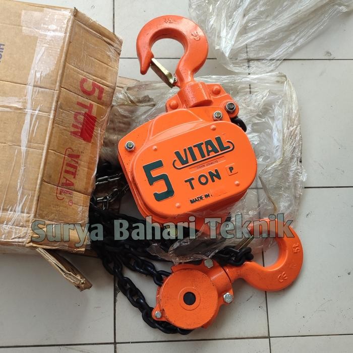 Vital Chain Block Takel 5 ton x 3 meter made in japan