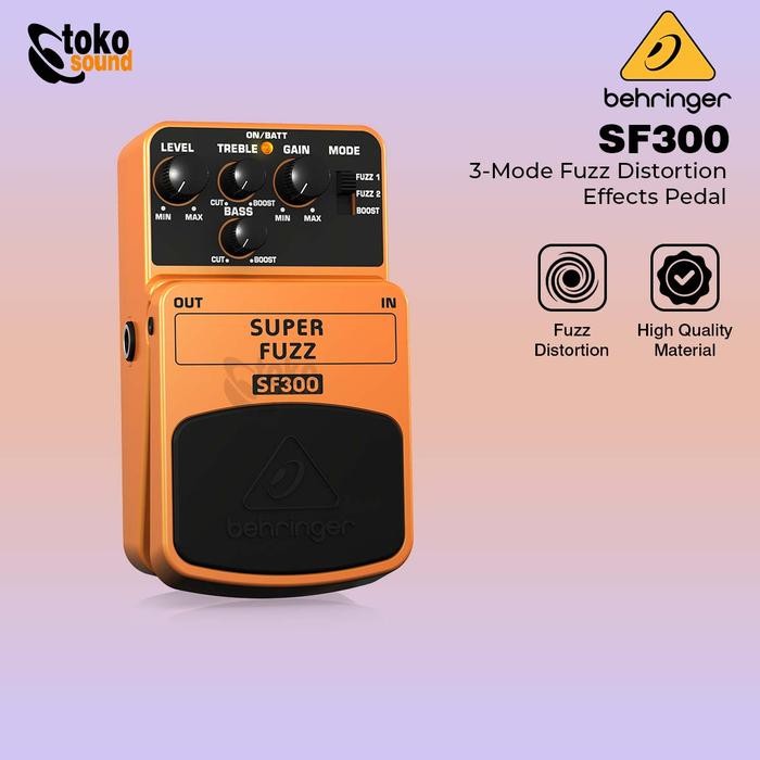Behringer SF300 - Super Fuzz Pedal