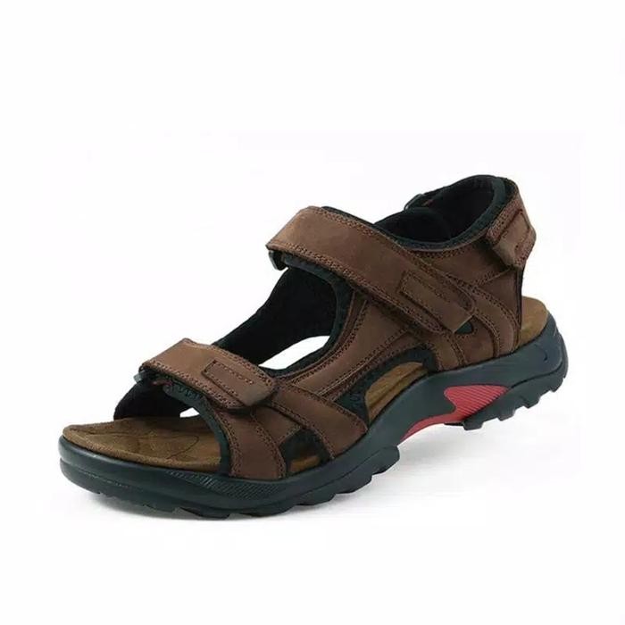 Sandal Pria Kulit Asli / Sandal Gunung Outdoor Pria 1139
