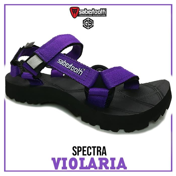 SABERTOOTH Sandal Gunung Pria Wanita Traventure Spectra Violaria Sendal