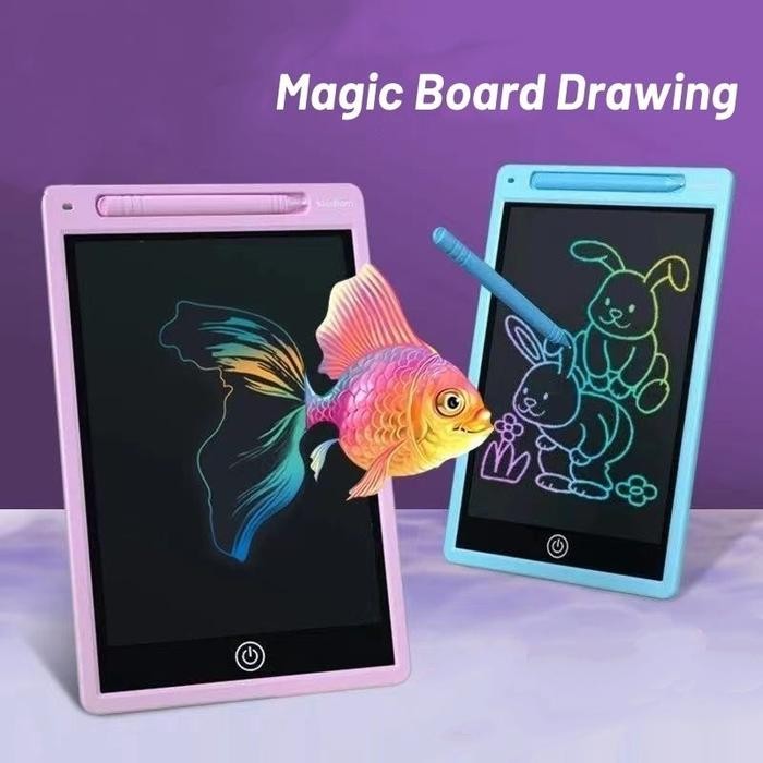 Mainan Edukasi Anak 3D Magic Board Drawing Pad Learning Drawing Pad