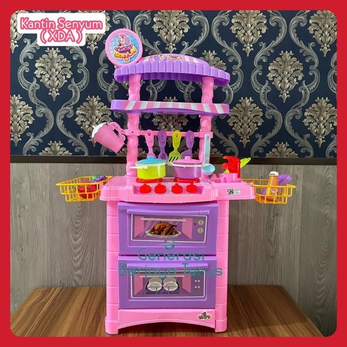 Mainan Anak Perempuan Kantin Senyum / Mainan Kitchen Set Jumbo