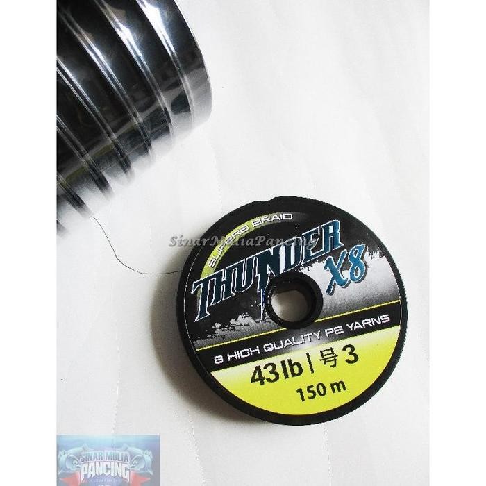 AP SENAR PE THUNDER X8 150M [CEK DESKRIPSI]