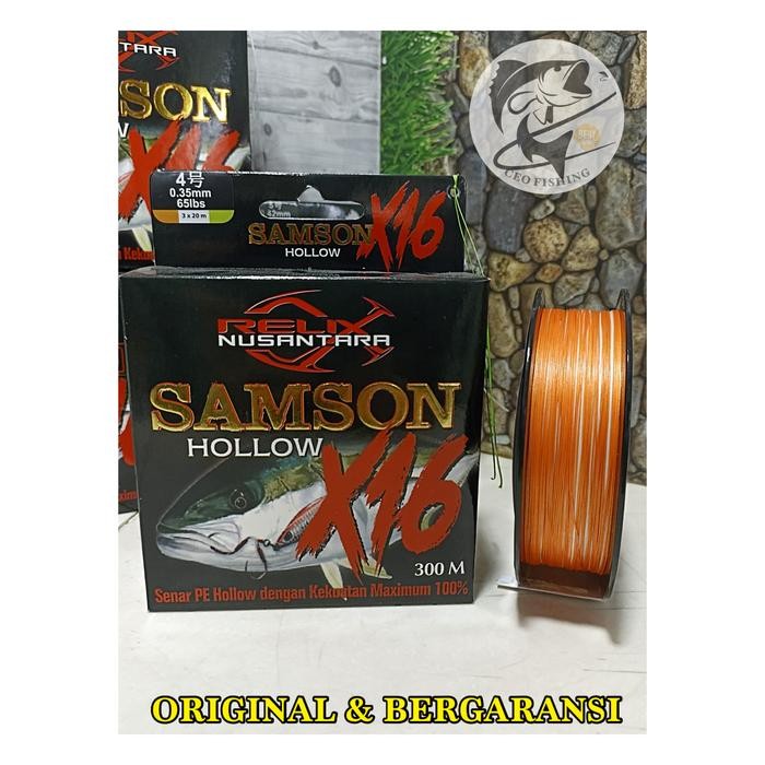 Senar PE Relix Nusantara Samson X16 PE 4 5 6 8