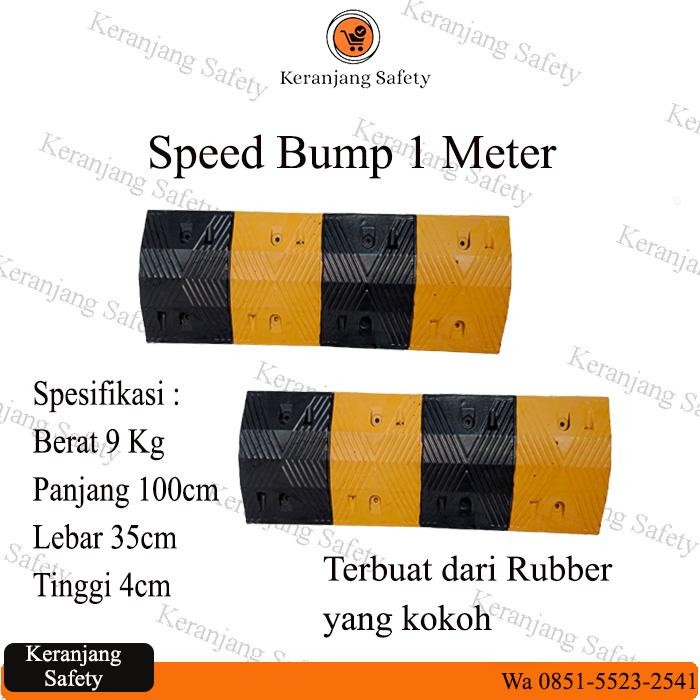 Speed Bump 1 Meter / Speed Bump Rubber 1Meter 11 kg