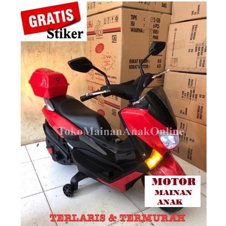 Motor Listrik Anak + Motor Anak + Motor Mainan + Motor Aki Hond4 NM4X