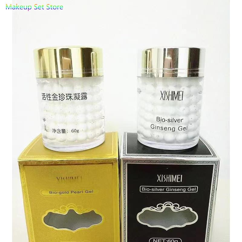 IMPORT Original XISHIMEI Bio-Gold Pearl Gel Day Cream Bio-silver Ginseng Gel Night Cream Anti Aging