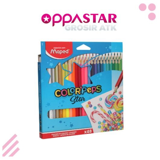 

Pensil Warna Set Maped Color Peps 48 83204808 - Pencil Color Set