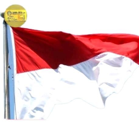BENDERA MERAH PUTIH PREMIUM / BENDERA MERAH PUTIH BESAR 2METER X 3METER SATIN dan KATUN