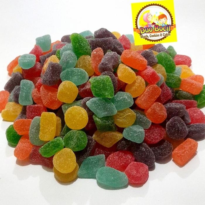 

New Permen Jelly Malaysia Aneka Rasa 500 Gram - Duo Bocil Snack