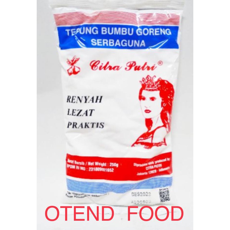 

New Tepung Citra Putri / Tepung Bumbu Serbaguna /250Gr