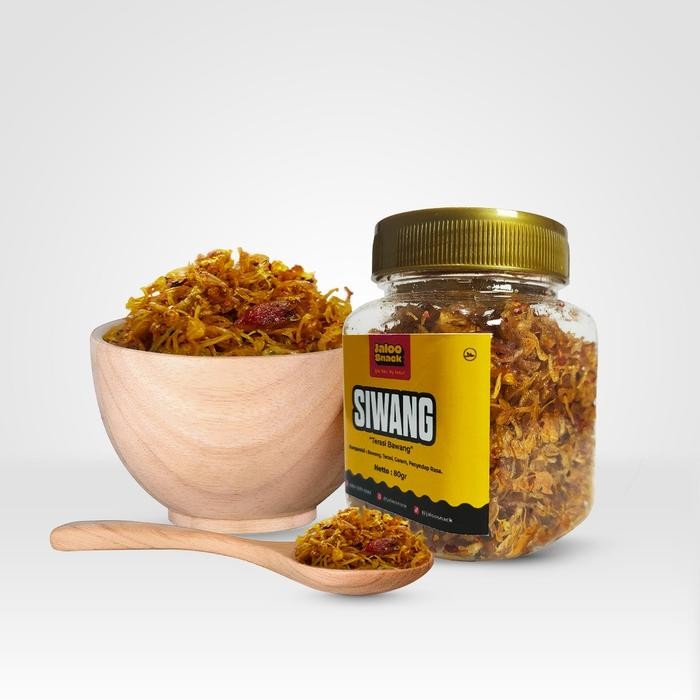 

New Siwang terasi bawang goreng original pedas cabe makanan ringan kering viral siap saji langsung