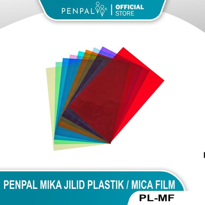 

Penpal Mika Jilid Plastik/ Mica Film Warna PL-MF [100 Sheets]