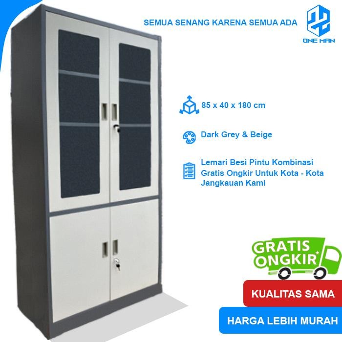 

LEMARI ARSIP BESI KOMBINASI FILLING CABINET KOMBINASI SWING MT-02G