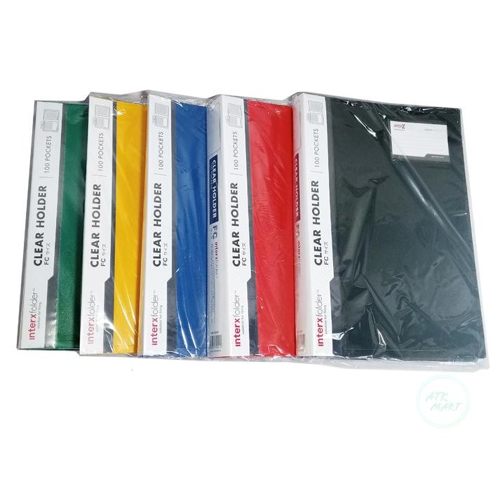 

InterXClear - Holder Folio Isi 100 Lembar - Pcs