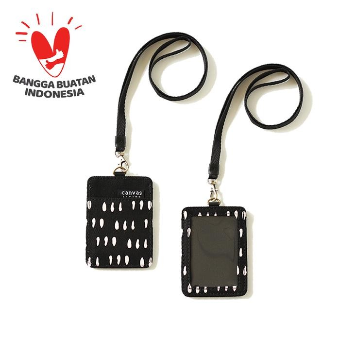

ID Lanyard Coma Black Canvas Living