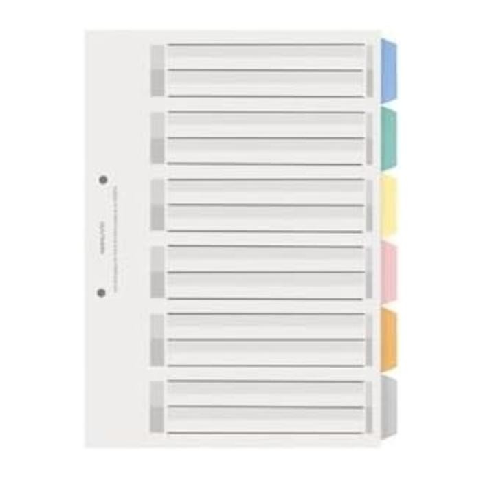 

index cards A4 divider