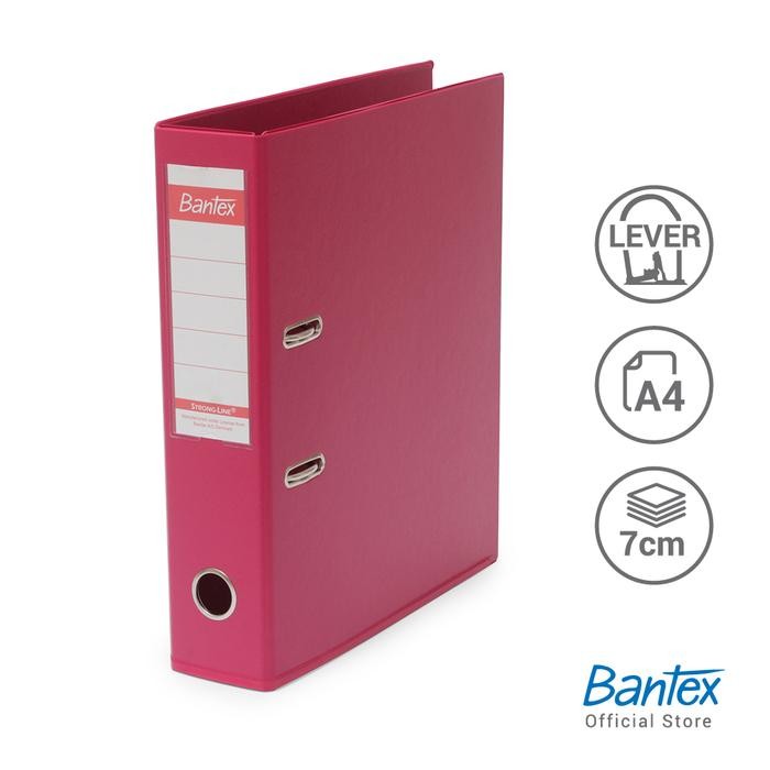 

Bantex Lever Arch File Ordner Plastic Folio 7cm Grape #1465 61