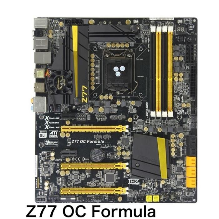 For ASRock Z77 OC Formula Desktop Motherboard Z77 LGA 1155 DDR3 Mainboard 100% Tested OK Fully Work 