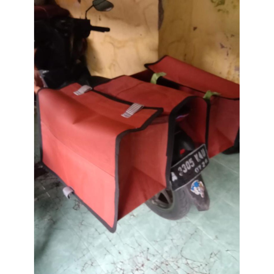 Tas motor / Tas obrok / Bronjong motor / Keranjang motor / Tas Pasar / Tas belanja *