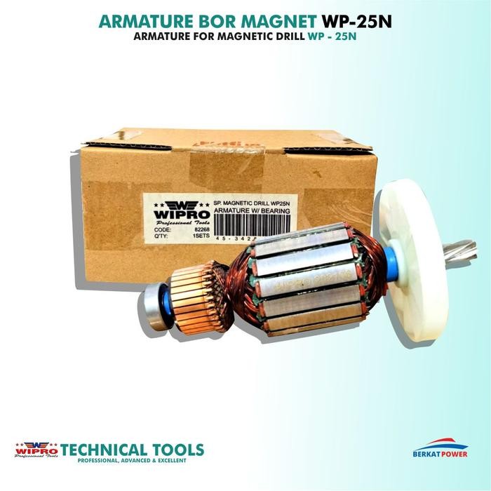 ARMATURE FOR MAGNETIC DRILL WIPRO TYPE WP-25N TERMURAH