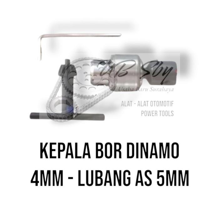 KEPALA BOR DINAMO 4MM AS 5MM TERMURAH