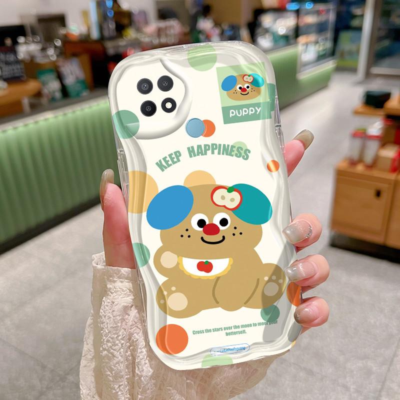 Casing Hp Untuk OPPO A15 A15s A35 Case Casing pole Pelangi kecil Kasing HP Kesing Silikon Softcase w