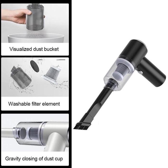 Vacuum Cleaner Penyedot Debu Mobil Portable Penyedot Debu Kasur Mini