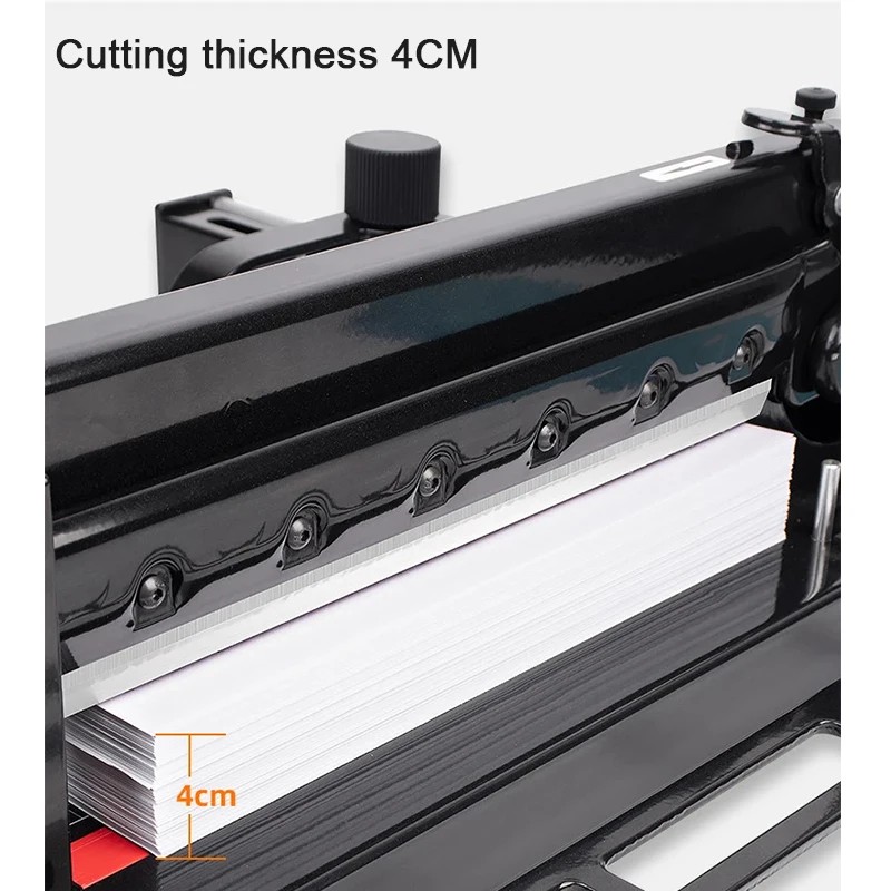 

Heavy Duty Paper Cutter WIth Precise Scale Cut Width 315mm Thickness 0.1-40mm Adjustable Auxiliary
