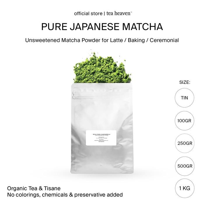 

Matcha Powder 1kg Pure Premium Green Tea Murni Japanese 1 kg