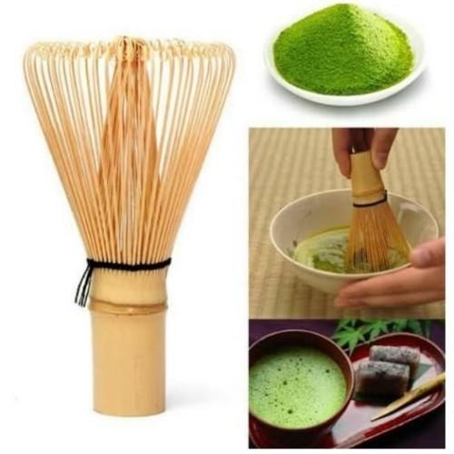 

Chasen Bamboo Matcha Whisk / Alat Teh - Bambu Pengaduk Bubuk Green Tea