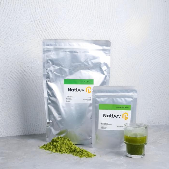 

PURE Matcha green tea powder 100 gram bubuk CEREMONIAL grade