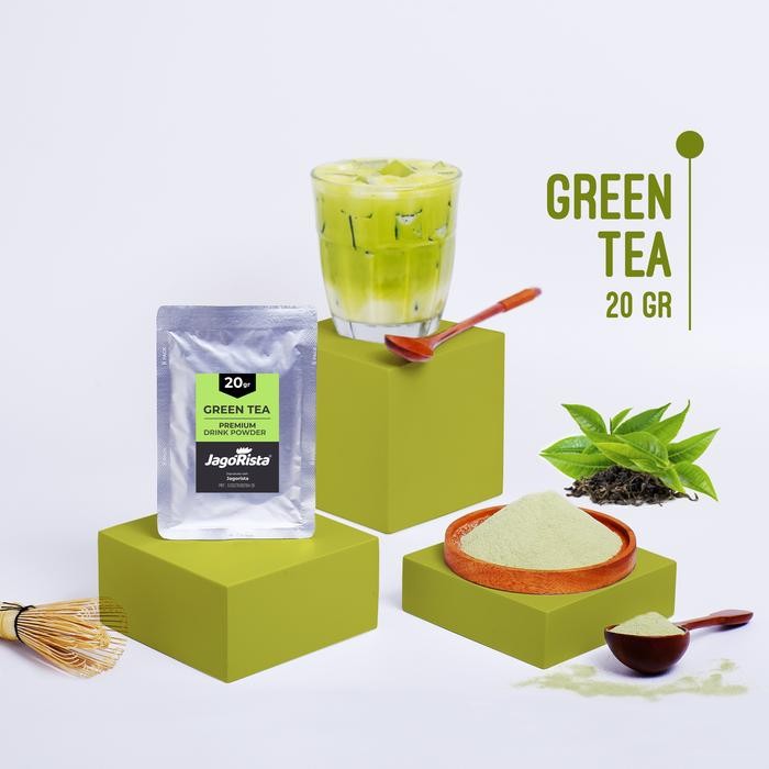 

(Sachet) Premium Matcha GreenTea (Bubuk Minuman / Bubble Drink Powder