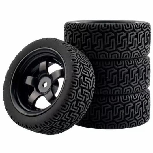 1pcs velg + ban onroad touring RC 1/10 TM HSP kyoso lrp wltoys zd mst