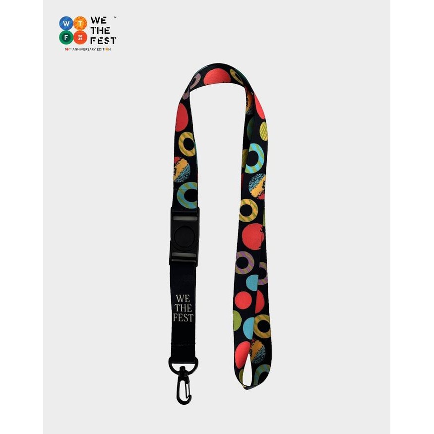 

We The Fest Polka Pop Lanyard