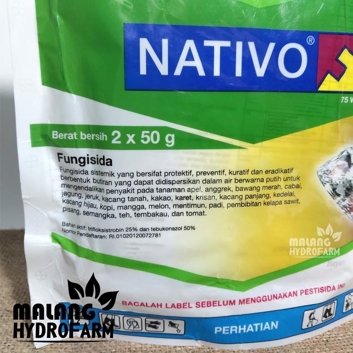 Tn Fungisida Nativo 75 Wg Pestisida Sistemik Obat Pengendali Bakteri Tanam Tanaman Apel Jagung Cabai