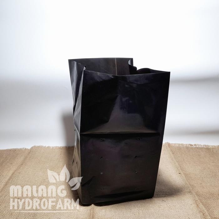 Tn Polybag 40X50 Cm Satuan Pot Plastik Tanaman Hias Tabulampot Tanah