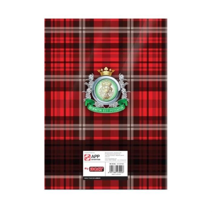 

Terlaris- Buku Tulis Big Boss 50 Lembar Campus Notebook 36 Sheet B5 Boxy [10Pcs]