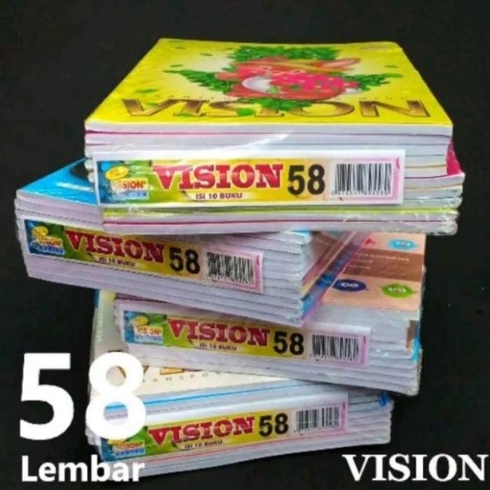 

Terlaris- Buku Tulis Vision 58L