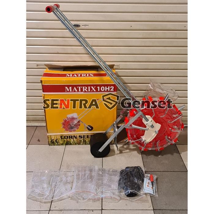 Alat Tanam Jagung 10 Mata. Alat Sebar Bibit. Corn Seeder. Matrix 10H2 Pasti Diskon